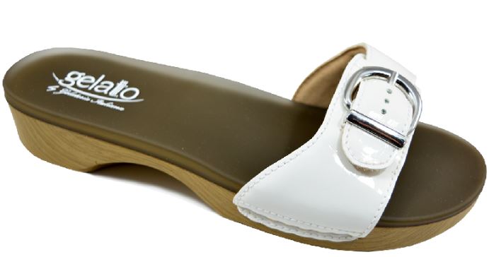 ZOCCOLO SOLE MIO WHITE CON PLANTARE IN GEL 35-36 - Gruppofarmastore.it