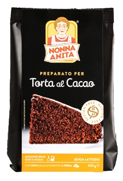 NONNA ANITA PREPARATO PER TORTA AL CACAO 350 G - Gruppofarmastore.it