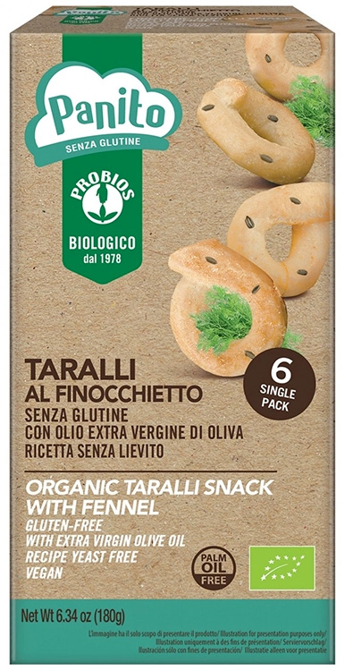 PANITO TARALLI AL FINOCCHIETTO 180 G - Gruppofarmastore.it