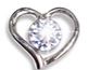 ORECCHINI STERILI BJT940 HEART W/CRYSTAL - Gruppofarmastore.it