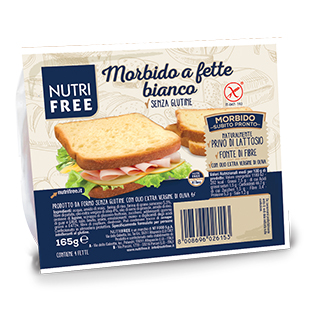 NUTRIFREE MORBIDO A FETTE BIANCO 165 G - Gruppofarmastore.it