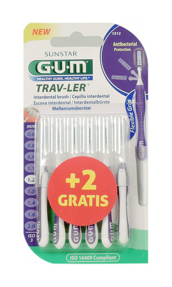 GUM TRAVLER 1512 SCOVO 1,2 6 PEZZI - Gruppofarmastore.it