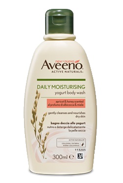 AVEENO BAGNO DOCCIA YOGURT ALBICOCCA & MIELE 300 ML - Gruppofarmastore.it