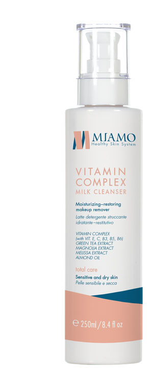 MIAMO TOTAL CARE VITAMIN COMPLEX MILK CLEANSER 250 ML - Gruppofarmastore.it