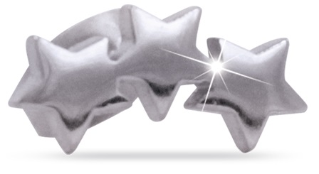 ORECCHINO STELLINE ARGENTO - Gruppofarmastore.it