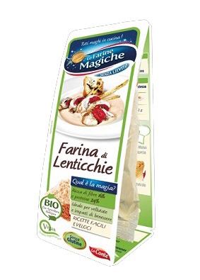 IPAFOOD FARINA DI LENTICCHIE ROSSE BIOLOGICA 100 G - Gruppofarmastore.it