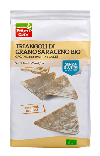 TRIANGOLI DI GRANO SARACENO BIO 100 G - Gruppofarmastore.it