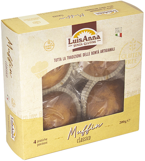 MUFFIN SEMPLICE 4 X 50 G - Gruppofarmastore.it