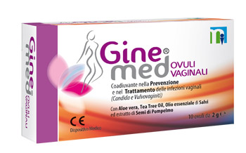 GINEMED OVULI VAGINALI 10 OVULI DA 2 G - Gruppofarmastore.it