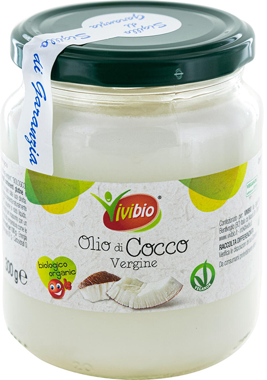 OLIO DI COCCO VERGINE VIVIBIO 300 ML - Gruppofarmastore.it