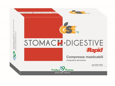 GSE STOMACH DIGESTIVE RAPID 24 COMPRESSE MASTICABILI - Gruppofarmastore.it