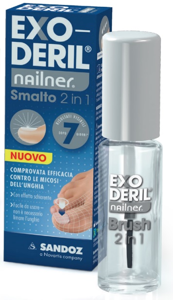 EXODERIL NAILNER TRATTA & COLORA KIT EXODERIL NAILNER SMALTO 2 IN 1 E NAILNER SMALTO PER UNGHIE TRASPIRANTE - Gruppofarmastore.it
