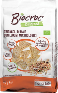 BIOCROC TRIANGOLI DI LEGUMI 40 G - Gruppofarmastore.it