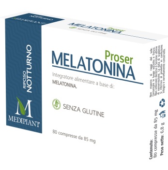 PROSER MELATONINA 80 COMPRESSE - Gruppofarmastore.it