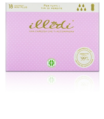 ILLEDI ASSORBENTI MINI PLUS 280 MM 18 PEZZI - Gruppofarmastore.it