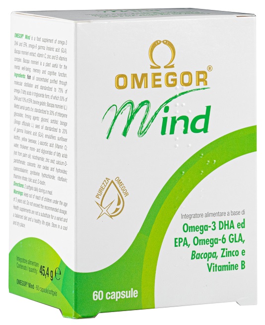 OMEGOR MIND 60 CAPSULE MOLLI - Gruppofarmastore.it