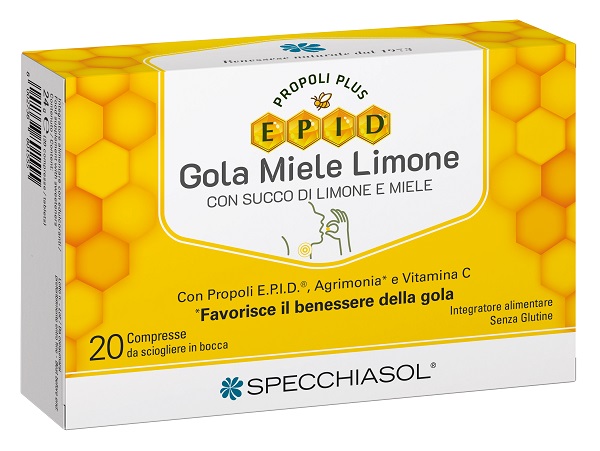 EPID MIELE LIMONE 20 COMPRESSE NEW - Gruppofarmastore.it
