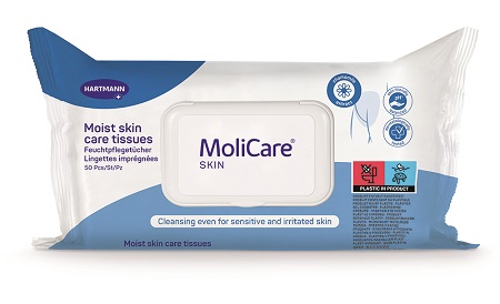MOLICARE SKIN SALVIETTE UMIDIFICATE 50 PEZZI - Gruppofarmastore.it