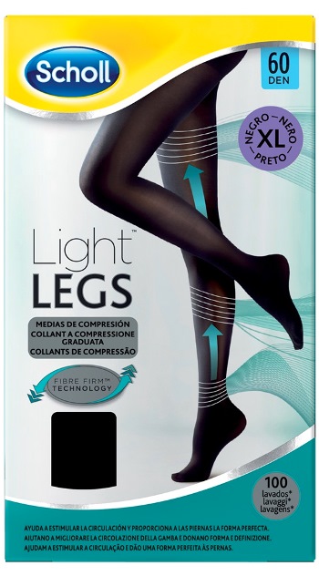 SCHOLL LIGHTLEGS 60 DENARI TAGLIA XL COLORE NERO 1 PAIO - Gruppofarmastore.it