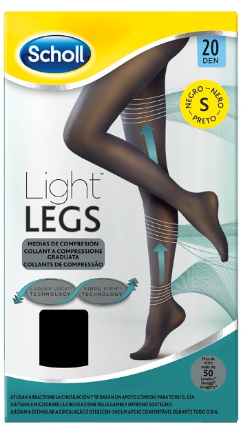 SCHOLL LIGHTLEGS 20 DENARI TAGLIA S COLORE NERO 1 PAIO - Gruppofarmastore.it
