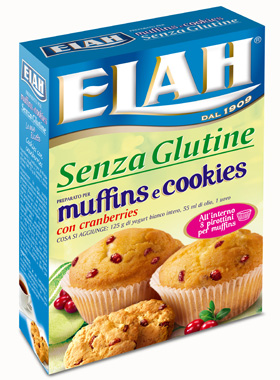 ELAH PREPARATO PER MUFFIN E COOKIES CON CRANBERRIES 190 G - Gruppofarmastore.it