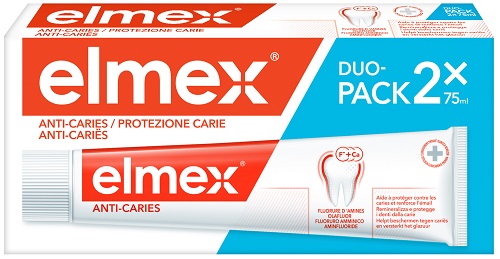 ELMEX PROTEZIONE CARIE 2 X 75 ML - Gruppofarmastore.it