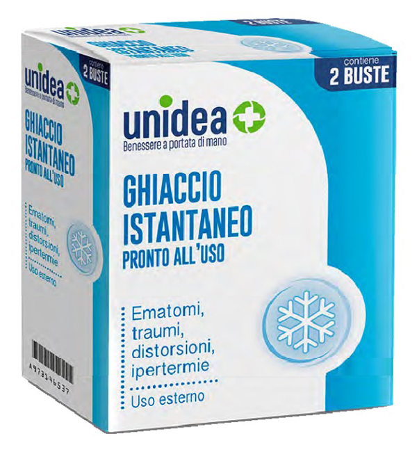 GHIACCIO ISTANTANEO UNIDEA 2 BUSTE - Gruppofarmastore.it