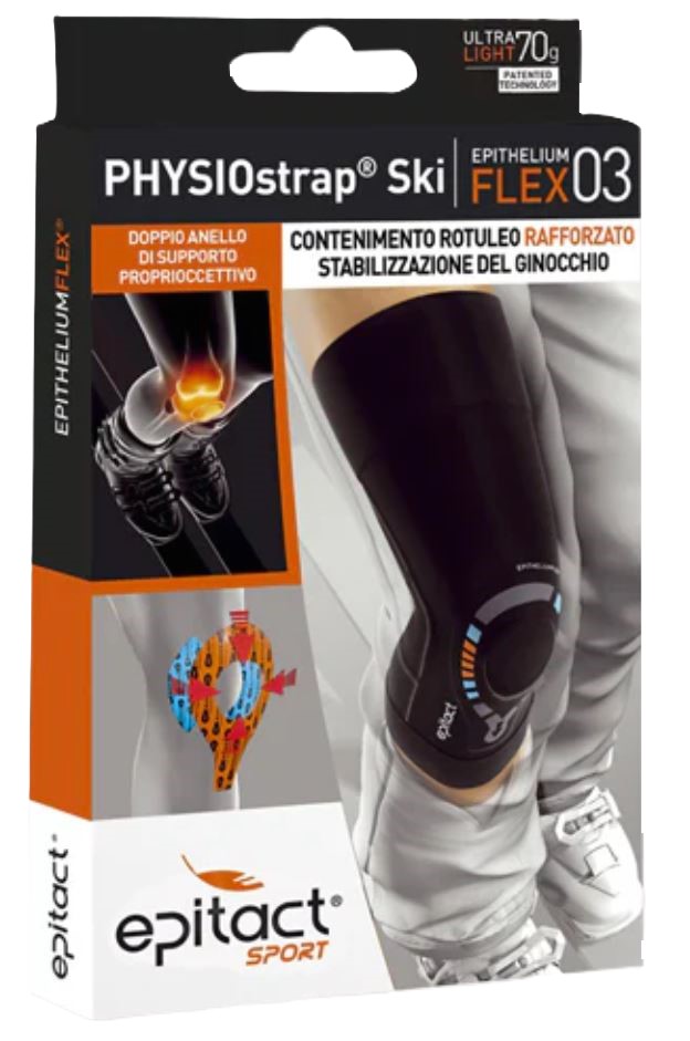 GINOCCHIERA EPITACT SPORT PHYSIOSTRAP SKI XS - Gruppofarmastore.it