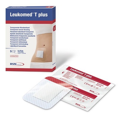 LEUKOMED T PLUS MEDICAZIONE POST-OPERATORIA TRASPARENTE IMPERMEABILE 7,2 X 5 CM - Gruppofarmastore.it