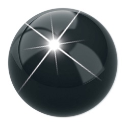PRE ORECCHINO PALLINA NERA 4MM - Gruppofarmastore.it