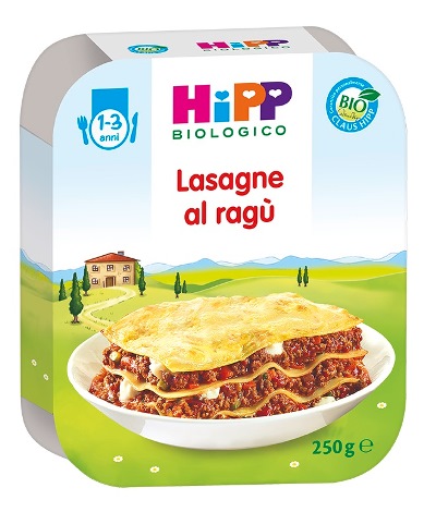HIPP BIO LASAGNE AL RAGU VASCHETTA 250 G - Gruppofarmastore.it