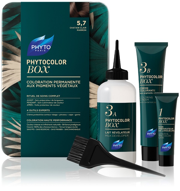 PHYTO PARIS COLOR BOX 5,7 CASTANO CHIARO TABACCO - Gruppofarmastore.it