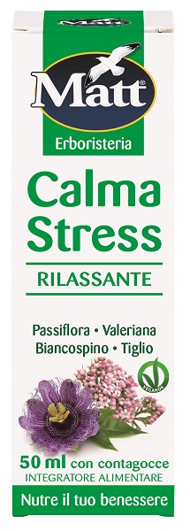 MATT ERBORISTERIA CALMA STRESS RILASSANTE GOCCE 50 ML - Gruppofarmastore.it
