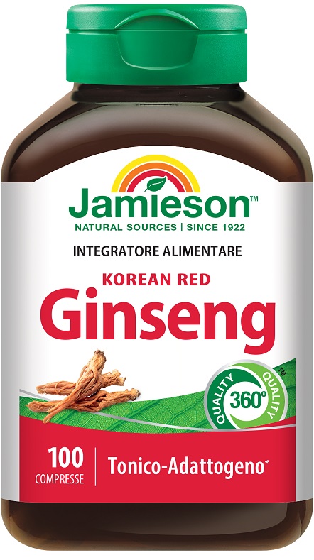 JAMIESON KOREAN GINSENG 100 COMPRESSE - Gruppofarmastore.it