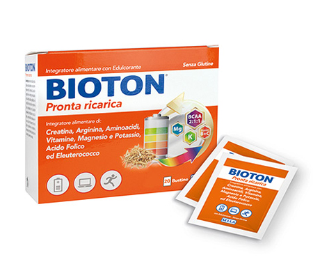 BIOTON PRONTA RICARICA 20 BUSTINE - Gruppofarmastore.it