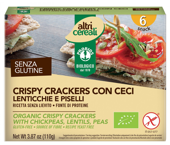 ALTRICEREALI CRISPY CRACKERS 110 G - Gruppofarmastore.it