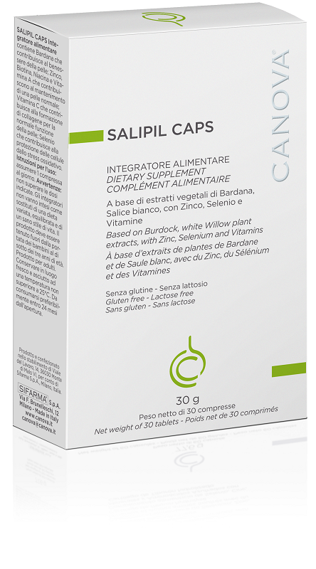 CANOVA SALIPIL CAPS 30 COMPRESSE NUOVA CONFEZIONE - Gruppofarmastore.it