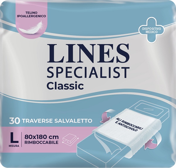 TRAVERSA LINES SPECIALIST CLASSIC 80X180 CM 30 PEZZI - Gruppofarmastore.it