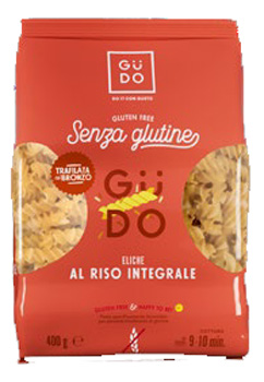 GUDO PASTA DI RISO INTEGRALE ELICHE 400 G - Gruppofarmastore.it