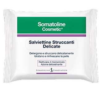 SOMATOLINE COSMETIC VISO SALVIETTE STRUCCANTI OFFERTA SPECIALE 20 PEZZI - Gruppofarmastore.it