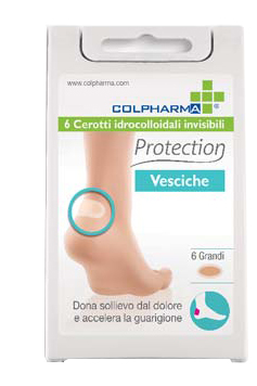 CEROTTI IDROCOLLOIDALI PROTECTION VESCICHE GRANDI 6 PEZZI - Gruppofarmastore.it