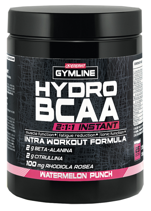 GYMLINE MUSCLE HYDRO BCAA INSTANT WATERMELON POLVERE 335 G - Gruppofarmastore.it