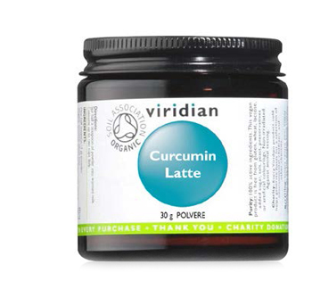VIRIDIAN CURCUMIN LATTE 30 G POLVERE - Gruppofarmastore.it