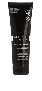 DEFENCE MASK INSTANT PURE MASCHERA NERA PURIFICANTE 75 ML - Gruppofarmastore.it