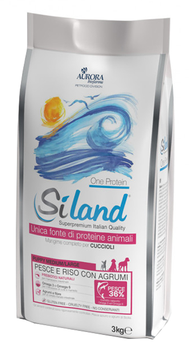 SILAND PUPPY MEDIUM/LARGE PESCE 3 KG - Gruppofarmastore.it
