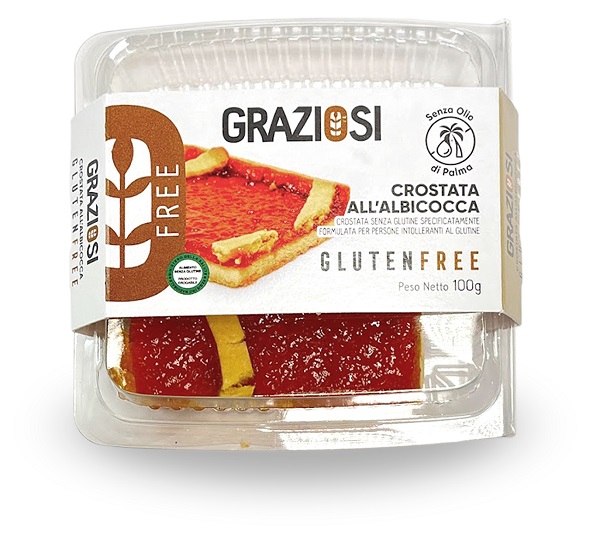 CROSTATA ALBICOCCA SMALL 100 G - Gruppofarmastore.it