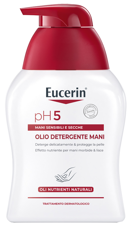 EUCERIN PH5 OLIO DETERGENTE MANI SECCHE E SCREPOLATE 250 ML - Gruppofarmastore.it