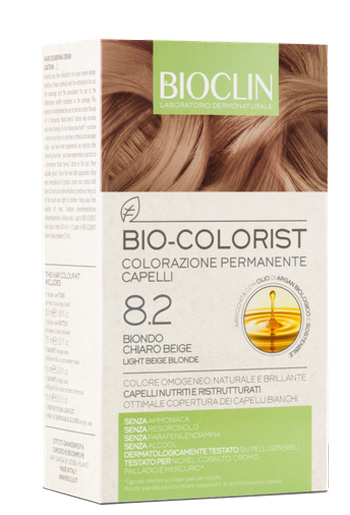 BIOCLIN BIO COLORIST 8,2 BIONDO CHIARO BEIGE - Gruppofarmastore.it