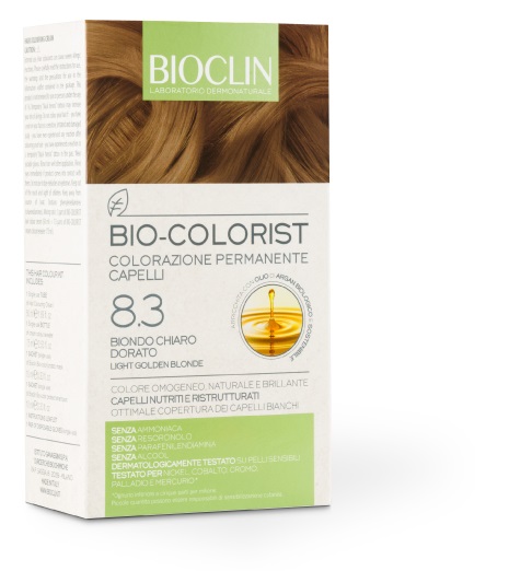 BIOCLIN BIO COLORIST 8,3 BIONDO CHIARO DORATO - Gruppofarmastore.it