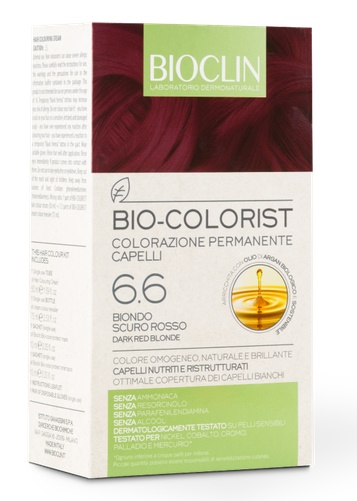 BIOCLIN BIO COLORIST 6,6 BIONDO SCURO ROSSO - Gruppofarmastore.it